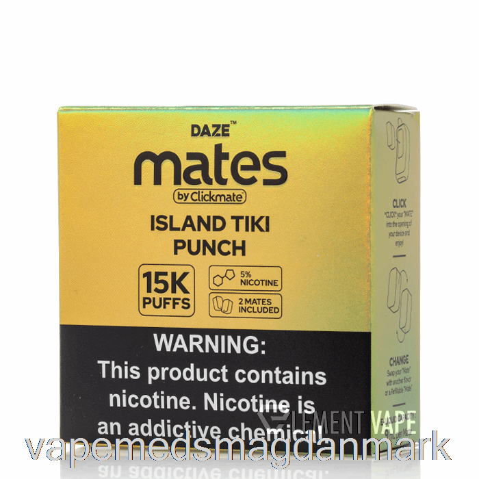 Vape Med Smag 7 Daze Mate Pods Island Tiki Punch